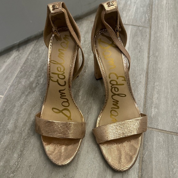 Sam Edelman Rose Gold Heels - Picture 5 of 5